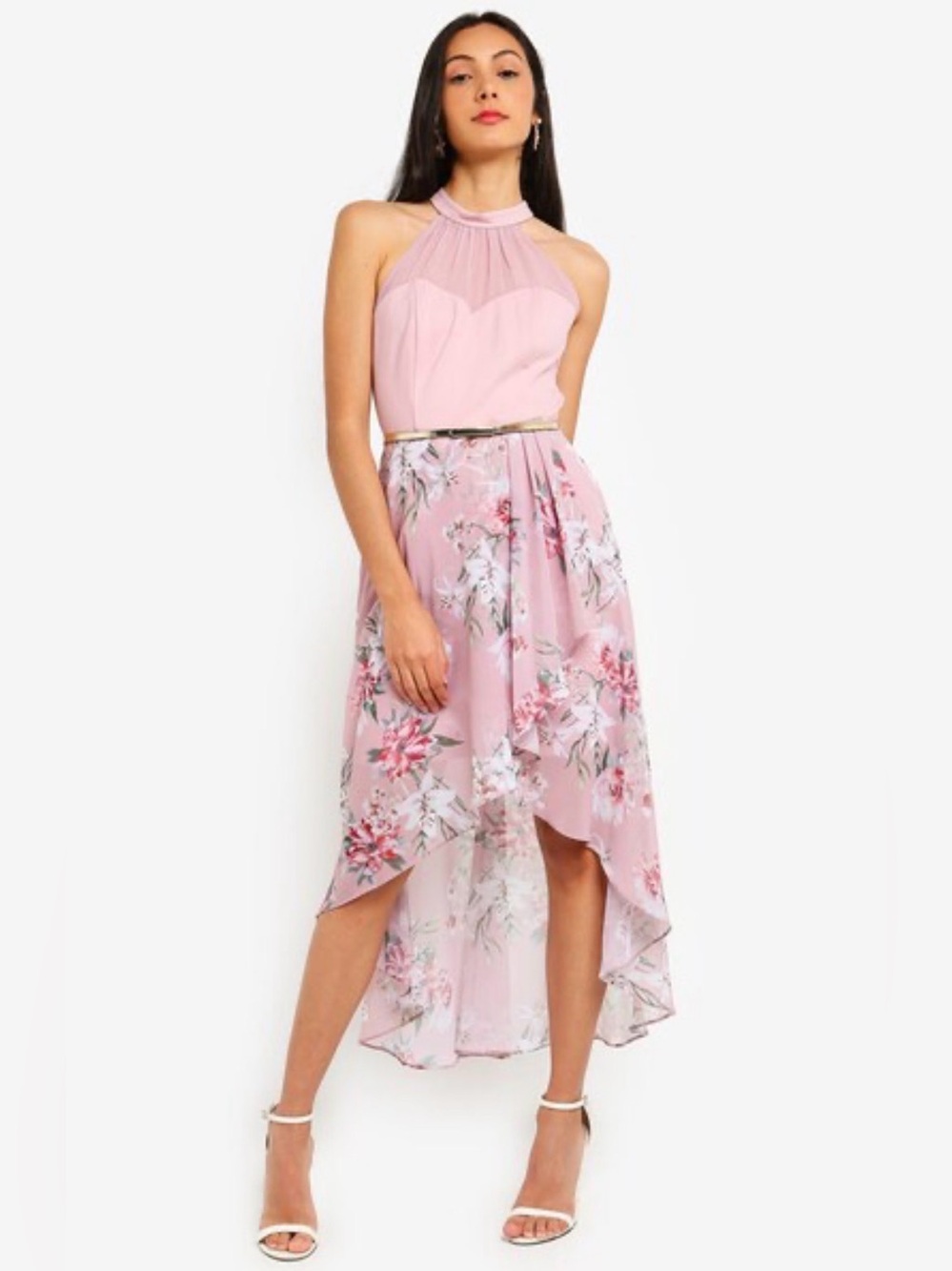Ever New Pink Floral Dress